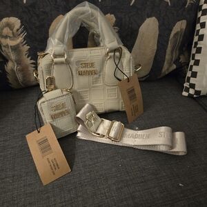 Steve Madden Cream Women's Bag Set